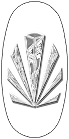 DASOV 602 SL WT Silver Sunburst White Background copy